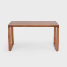 Mesa de Jantar 4 Lugares 140x80cm Madeira Maciça Craft Artemobili