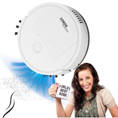 Robô Aspirador  de Pó Smart Varre AspiraLimpeza Automatizada Varredor 