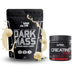 Kit Dark Mass 3kg + Creatina Fuse 300g Dark Lab-Unissex