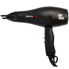 Secador de Cabelo Heat Wave 9000 Preto Babyliss PRO, 220V