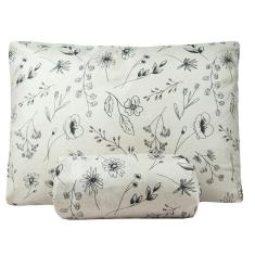 Jogo De Lençol Solteiro Bouti Basic Estampado 180 Fios 2 Peças - Minimal Floral