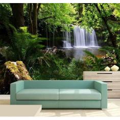 Papel de Parede Painel Fotográfico Cachoeira 3M² na 067 - Voce Decoran