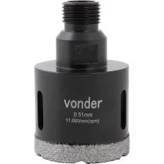 Serra Copo Diamantada Para Esmerilhadeira 51 Mm Vonder