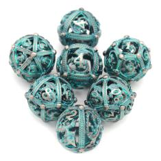 Acessórios de jogo de tabuleiro Metal Dice Chips para todas as idades