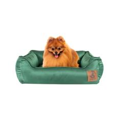 Cama Basic Colchonete Almofada Para Cachorro ou Gato Caminha Pet - Mabuu Pet, Verde, Tamanho 1, 45Cm X 35Cm X 12Cm