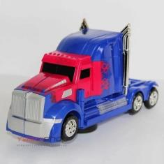 Boneco Transformers Optimus Prime Caminhão A Pilha Bateria - Brinquedo