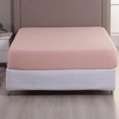 Lençol Avulso Casal Malha 100% algodão c/ Elástico