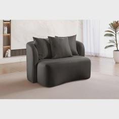 Sofá Curvo Orgânico Orion Elegância e Contemporaneidade