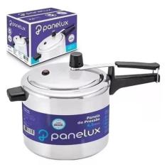 Panela De Pressão Panelux Alumínio Polido - 4,5 Lt, 4,5L, Prata
