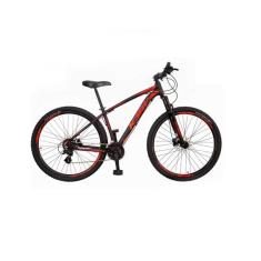 Bicicleta Aro 29 Ksw Xlt 24v Freio A Disco Suspensão Mountain Bike Alumínio - Preto/Vermelho/Laranja