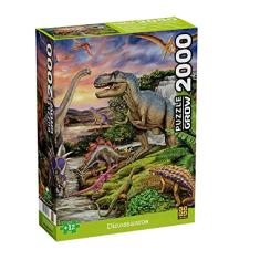 GROW QUEBRA-CABEÇA P2000 DINOSSAUROS, Modelo: 04266