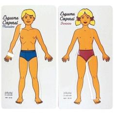 Esquema Corporal Conjunto Masculino E Feminino - Jottplay