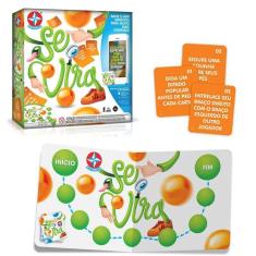 Jogo Para 2 A 4 Jogadores Tabuleiro Divertido Se Vira Com Aplicativo Estrela