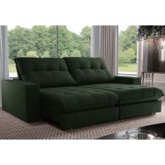 Sofa Retrátil Dublin 2,10m Mola Ensacada 03 Lugares Txr