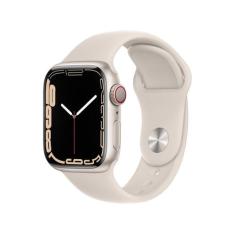 Apple Watch Series 7 41Mm Gps + Cellular Estelar - Alumínio Pulseira E