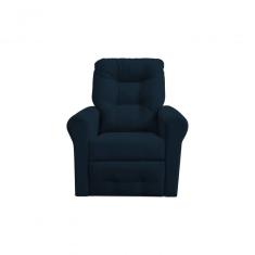 Poltrona Do Papai Reclinável Clio - Chumbo Light