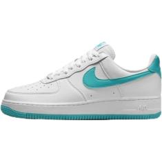 Nike Tênis feminino Air Force 1 '07 NN Branco/Cacto empoeirado branco-Volt (DV3808 107), Branco/Cacto empoeirado - branco-volt, 37