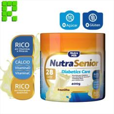 Nutra Senior 50+ Diabetics Care 400g - 28 Vitaminas e Minerais - ZERO 