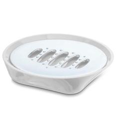 Porta Sabonete Em Barra Suporte Saboneteira De Banheiro Uz Branco Meta