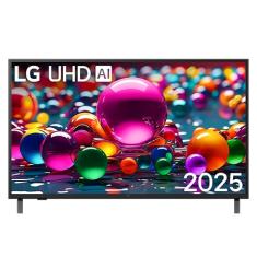 Smart TV LG UHD AI 4K UA75 de 43 polegadas 2025 - 43UA7500PSA