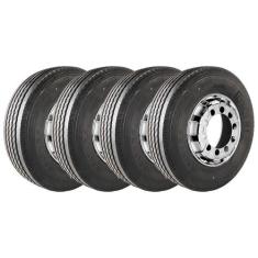 Pneu Altura NXG R1 275/80R22.5 Aro 22.5 149/146L 16 Lonas Kit4