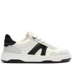 Tênis Anacapri Ac1119 Preto E Cinza Branco/Preto-Feminino