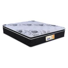 Colchão Espuma CR401C King Size D28 193x203x32cm Preto-Branco Gazin