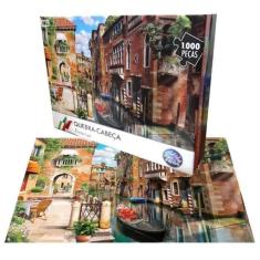 Quebra Cabeça Veneza 1000 Peças Puzzle Premium