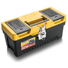 Caixa Plástica para Ferramentas 13" Tramontina com  Bandeja Removível 