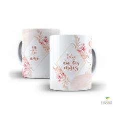 Caneca de polímero Dia das Mães - Modelo S