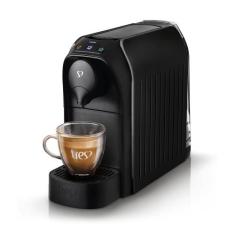 Cafeteira Espresso Passione Preta Automática - TRES 3 Corações, Preto,