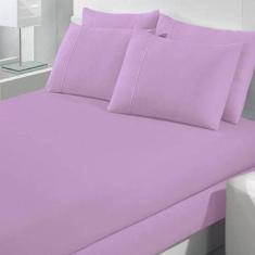 Lençol solteiro casal queen avulso com elastico inteiro em volta temos