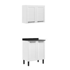 Cozinha Compacta 2 Peças 4 Portas Florença Itatiaia Branco