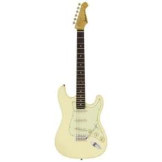 Guitarra Aria STG-62 Vintage White