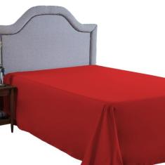 Lençol Cama Box Casal 400 Fios Sem Elástico Virol Toque Extra Macio - 