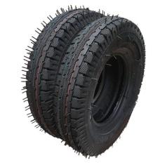 Kit 2 pneus 4.00-8 industrial 4 lonas importado boartyre (2655)