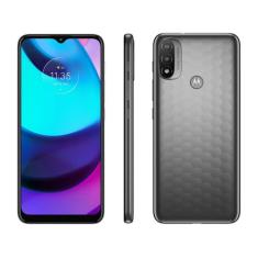 Smartphone Motorola Moto E20 32GB Cinza 4G 2GB RAM Tela 6,5 Câm. Dupla