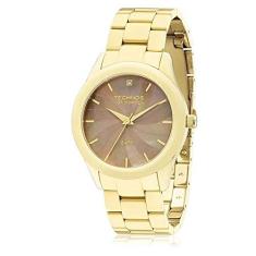 Relógio Technos Feminino Elegance St-Moritz Dourado 2036LNH/4C