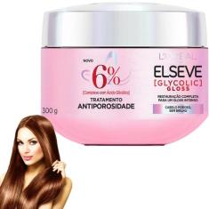 Mascara Tratamento Antiporosiadde Elseve Glycolis Gloss 6% - L'oreal P