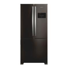 Geladeira Frost Free French Door 3 Portas Preta Brastemp - BRO85ME