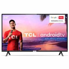 Smart TV TCL LED HD 32 com  HDR, Modo Cinema, Google Assistant e Wi-Fi - 32S6500