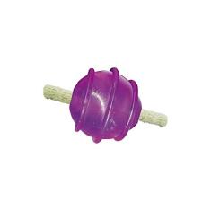 Furacão Pet Bola Maciça Flex Colorida 50mm, Porta Ossinho para Cães, (cores sortidas)