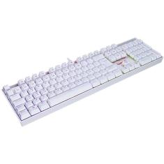 Teclado Mecânico Redragon Mitra Branco Rgb Switch Vermelho