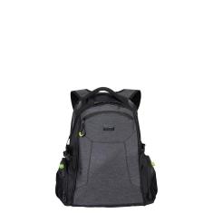 Mochila Grande 2 Compartimentos Sestini Focuz Preta