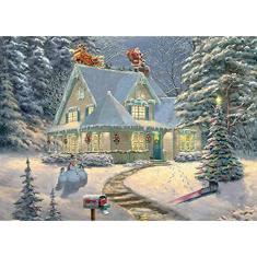 Ceaco - Thomas Kinkade - Holiday 1000 Peça Quebra-Cabeça - Entrega da Meia-Noite