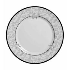 Conjunto com 6 Pratos Raso Barbecue Churrasco Ø 29cm - Alleanza Cerâmi