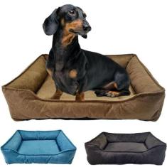 Cama Pet Luxo Macia Para Cachorro E Gato Suede M - Dog Cat Store
