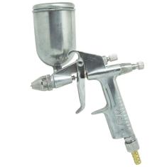 Pistola Pintura Gravidade Aerógrafo 0,5mm 2,5 à 4 bar 200ml Alumínio Importway IWPPA-PR