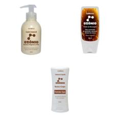 Anti Idade E Relaxamento Loção Fluido E Sabonete Ozônio - Lucy's