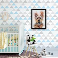 Quadro Decorativo Yorkshire 45x34cm - Quadros On-line, A3 (45 x 34), P